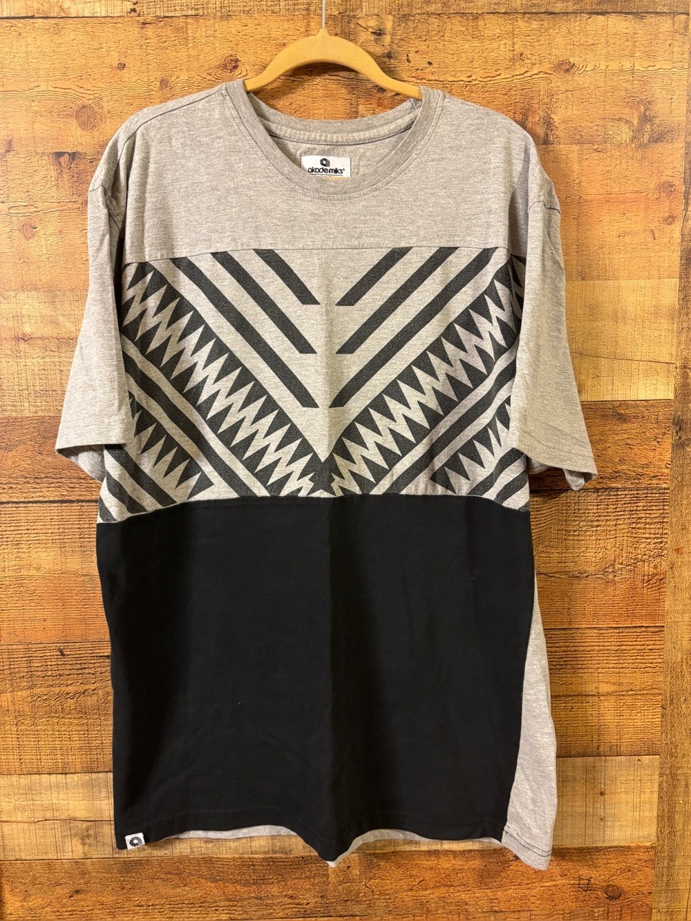 Akademiks Tribal Colorblock T-Shirt